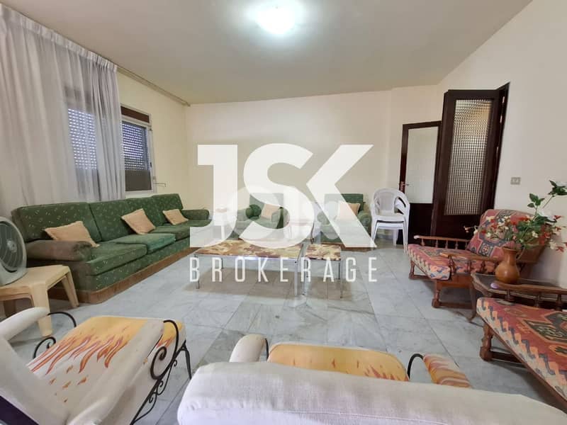 L20036 - Spacious Unfurnished Apartment For Rent in Daroun, Harissa 0