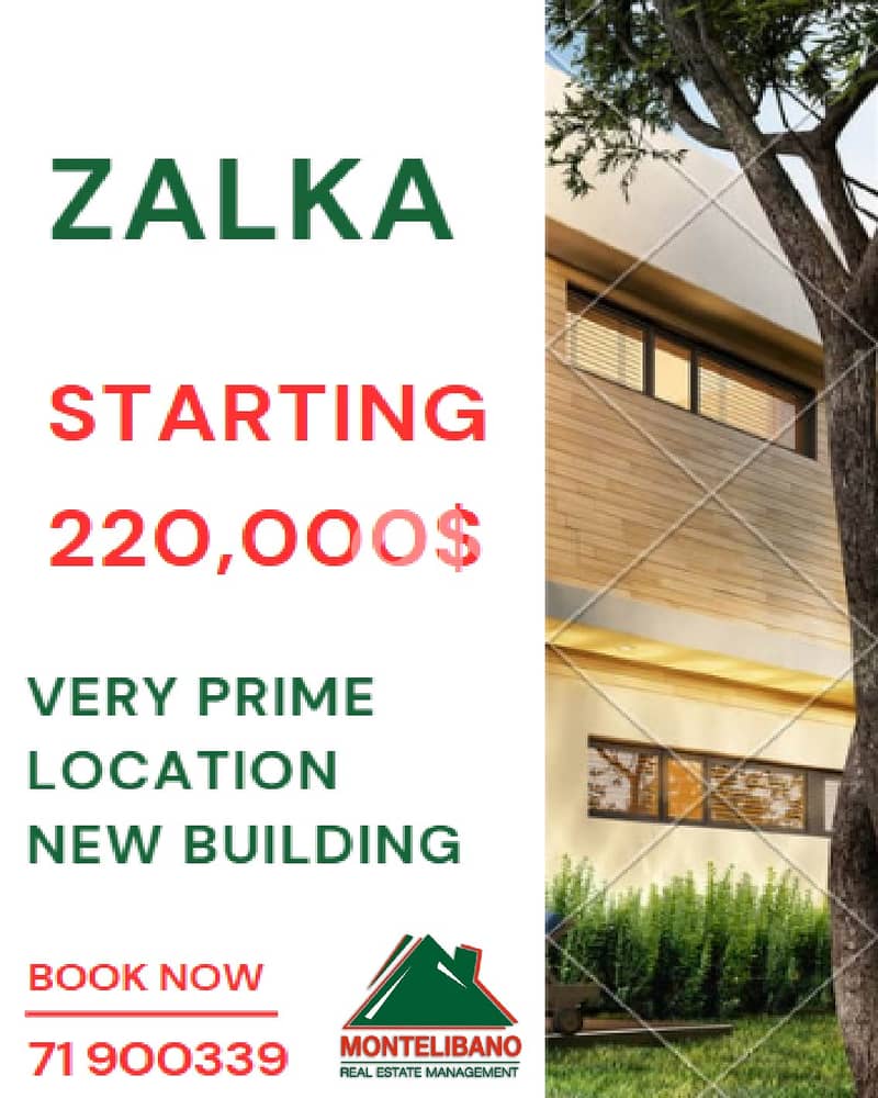 Very Prime Location Apartment In New Building For Sale in Zalka + View 0
