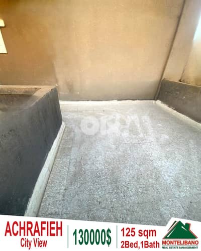 125 sqm Apartment For Sale in Achrafieh (أشرفية) With City View