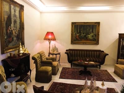 Exclusive 350m2 furnished apartment in a classy neighborhood in Rabieh