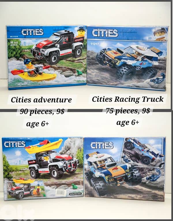 brand ( Cities)  brick block toys, new 0