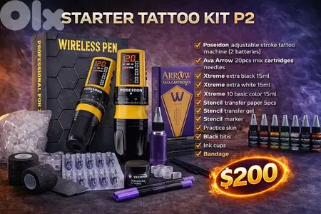 TATTOO STARTER KIT *P2* TATTOO STARTER KIT *P2*