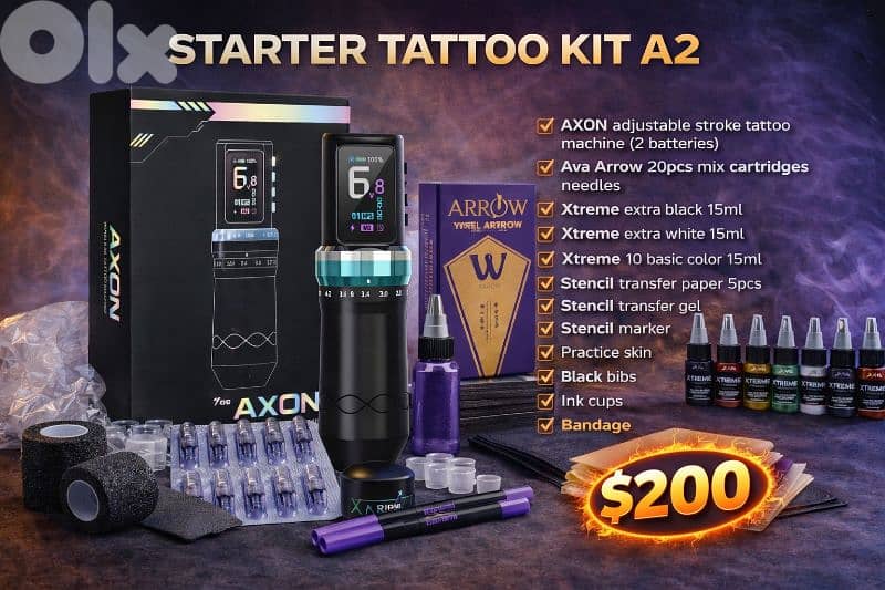 TATTOO STARTER KIT *A2* 0