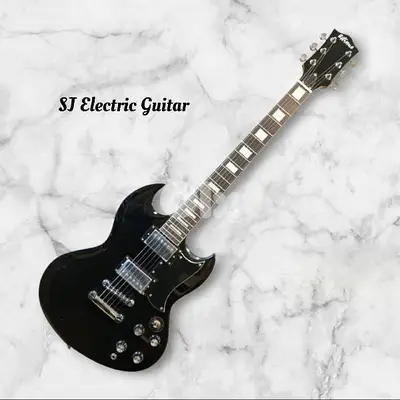 Electric Guitar باكيج الكتريك جيتار شبه جديد – مع إضافات وهدايا