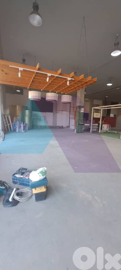 650m2 spacious showroom 4rent in Ghazir -معرض للإيجار في غزير