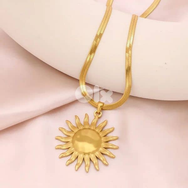 High quality gift Beautiful Sun Necklade 0