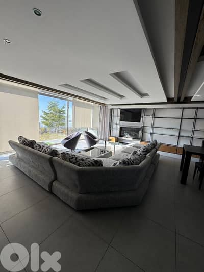 Fully Furnished Chalet for Sale in Tilal Faqra - شاليه للبيع في فقرا