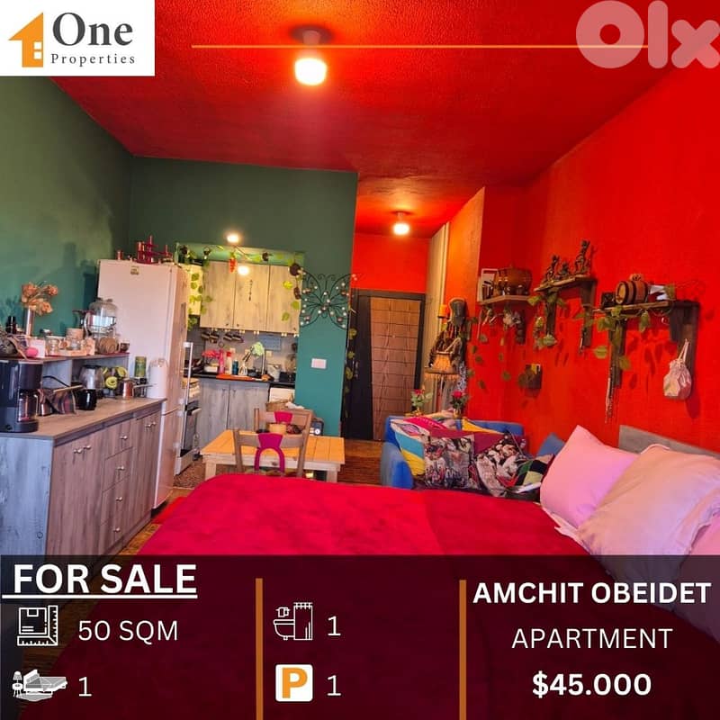 APARTMENT FOR SALE IN AMCHIT AABEIDAT 0