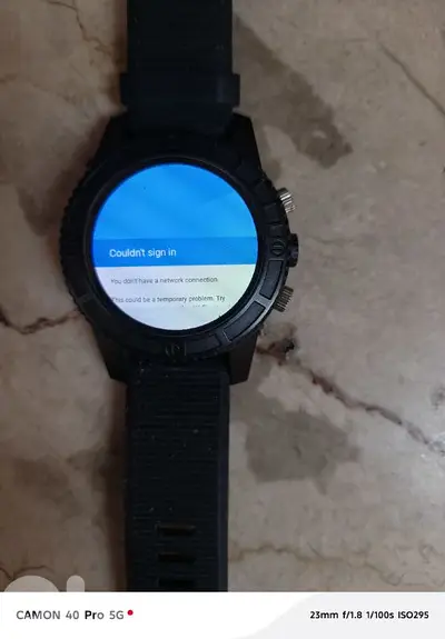 ساعة ذكية android system