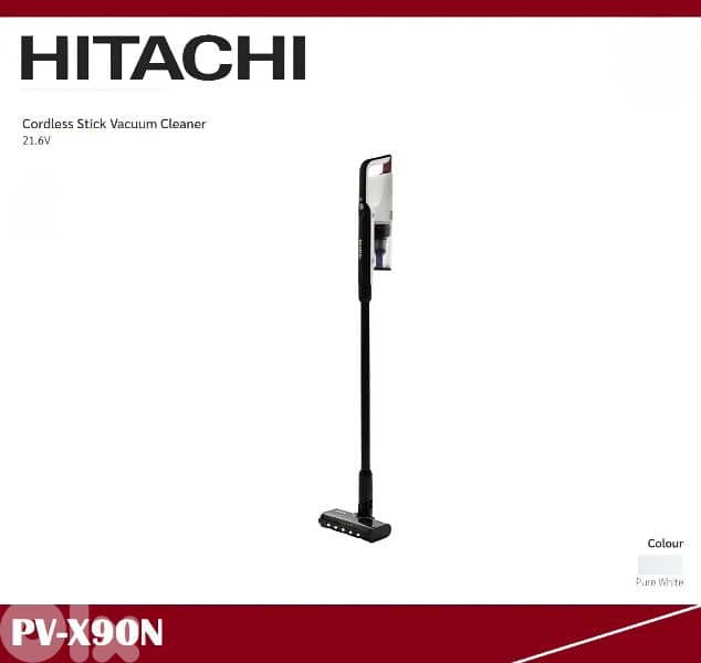 cordless vacuum cleaner HITACHI PV-X90N 2