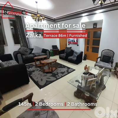 Furnished Apartment for sale in Zalka شقة مفروشة للبيع في الزلقا Furnished Apartment for sale in Zalka شقة مفروشة للبيع في الزلقا