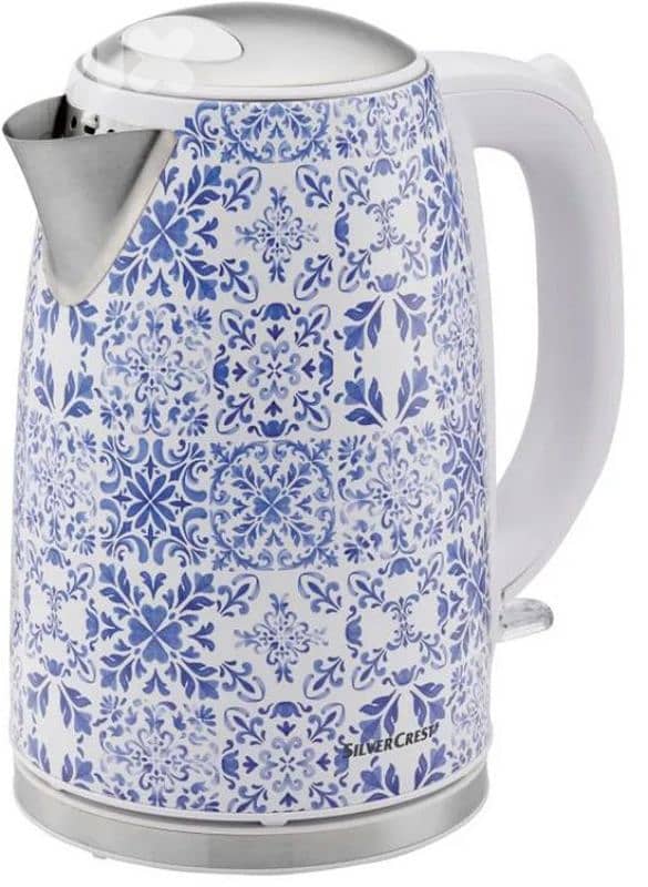 silver crest stainless steel kettle 0