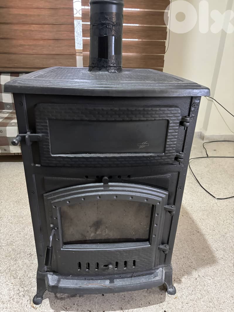 Wood Font fireplace 6
