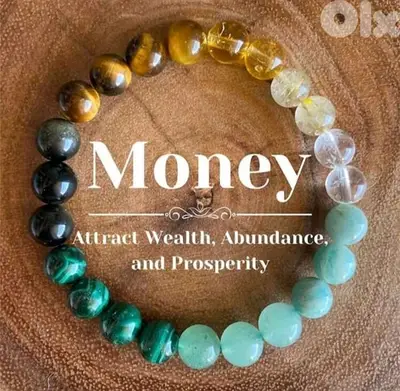 Natural Gem Stones Bracelet attract Money