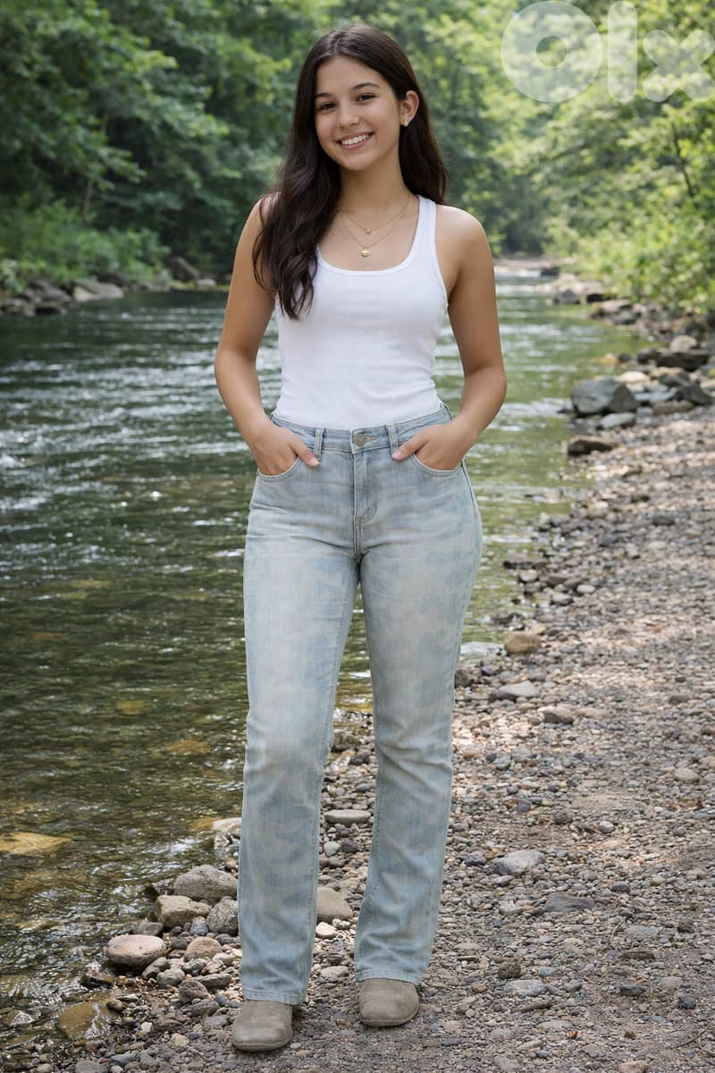 Girl's Camouflage Jeans from "VILLA" Collection 3