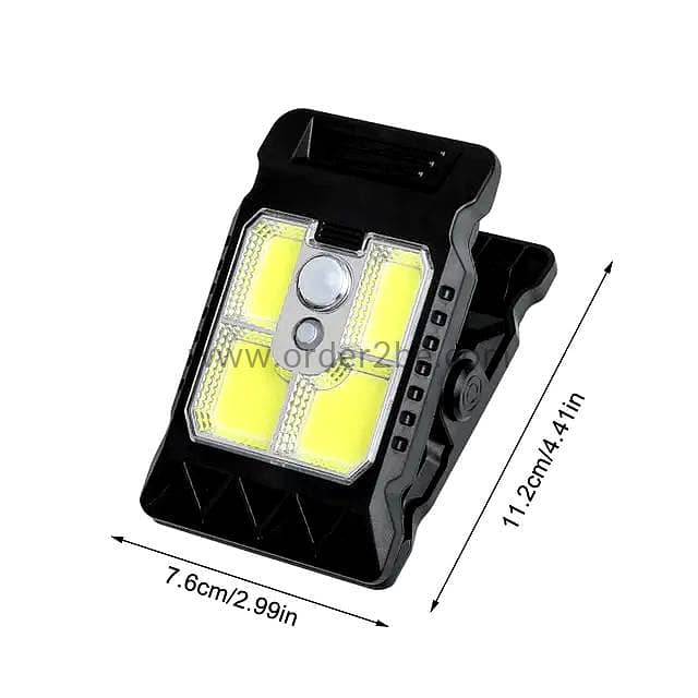 Smart Solar Clip-On Light: Motion Activated & Tool-Free Installation 9
