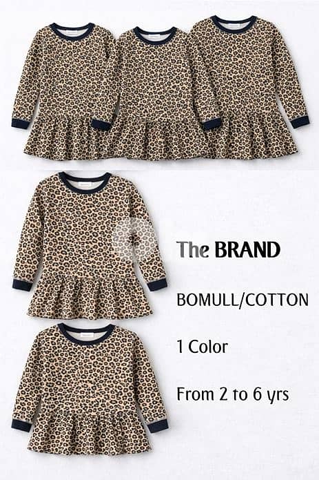Baby's Leopard Print Dress 2