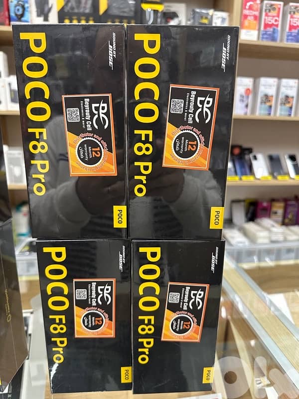 poco f8 pro with screen waranty 0