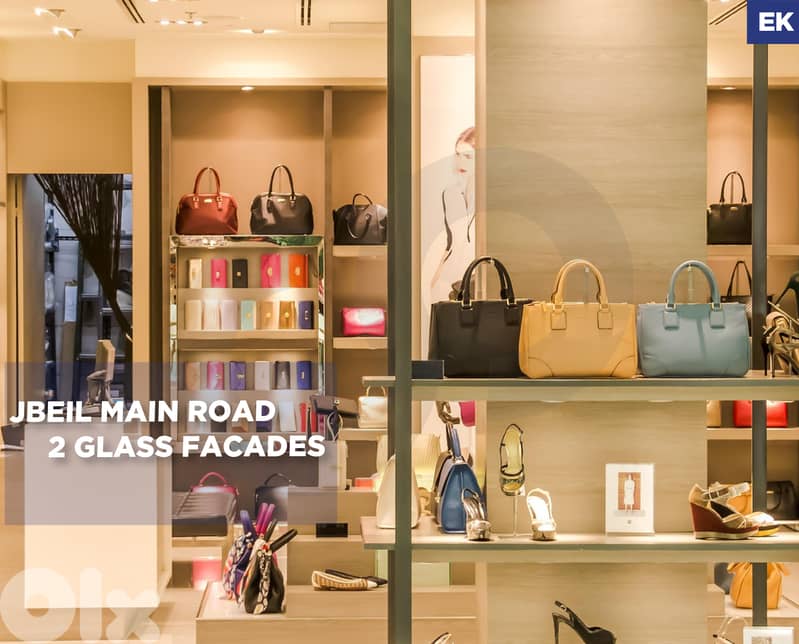 A 150 sqm shop located in Jbeil is now listed for rent ! REF#EK131221 0