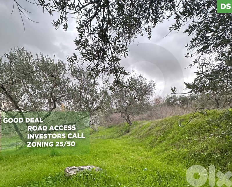 Land in Ain Deleb with a panoramic mountain view ! REF#DS131258 ! 0