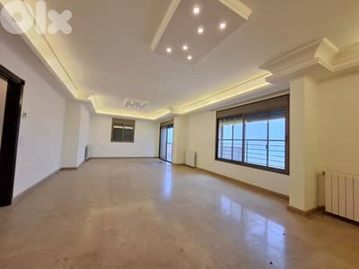 L20064 - Spacious Apartment With Sea View For Rent in Kfarhbeib