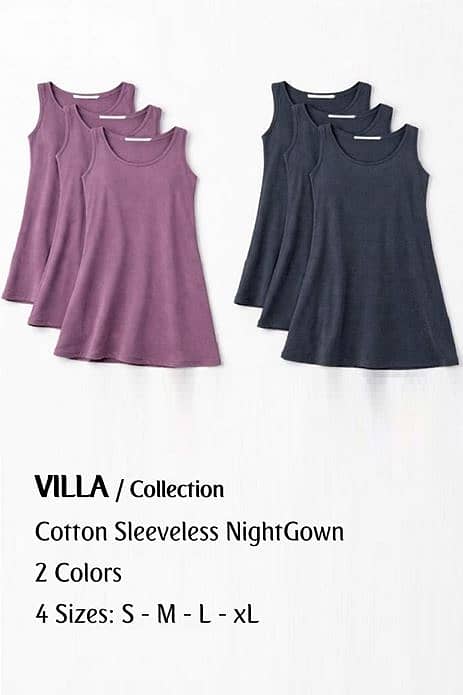 "VILLA"s Collection of Cotton NightGowns 4