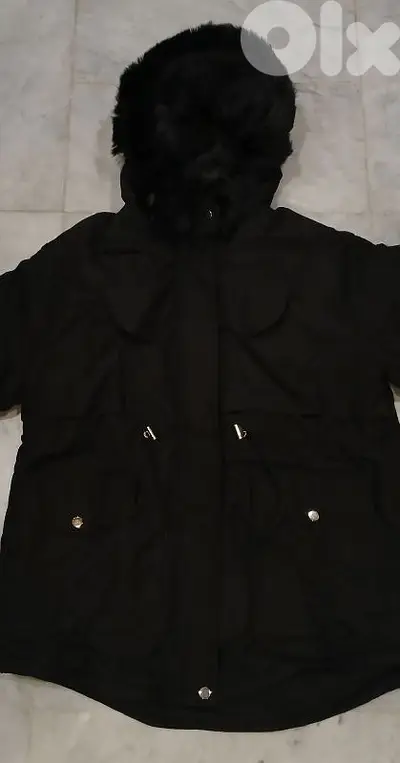 New Woman Black Furr Coat - still tag on it