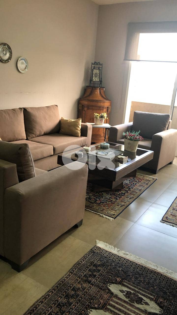 mansourieh fully furnished apartment nice location for rent Ref#3748 0