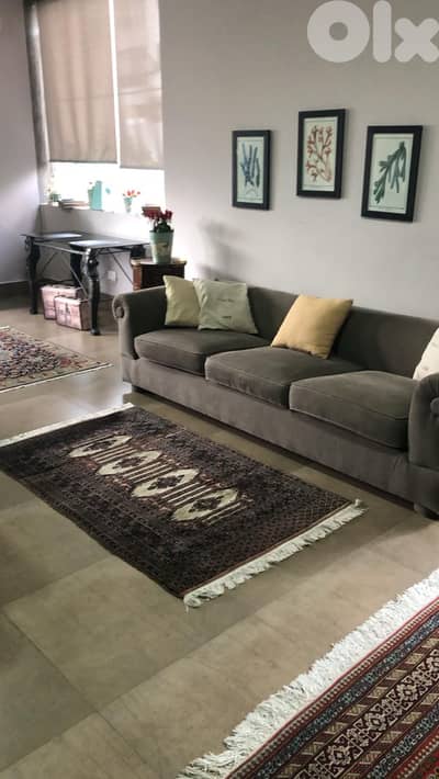 mansourieh fully furnished apartment nice location for rent Ref#3748