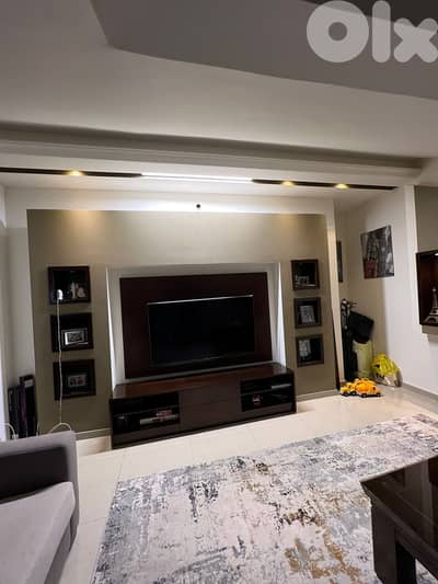 aoukar luxurious duplex decorated 150 sqm+ 300 sqm roof sea view #6627