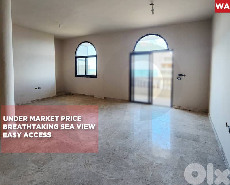 4 balconies -  breathtaking Sea View IN KHALDEH. خلدة ! REF#WA131335 ! 0