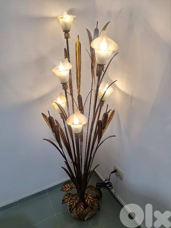 floor lamp design vintage 1970 Italy original 1