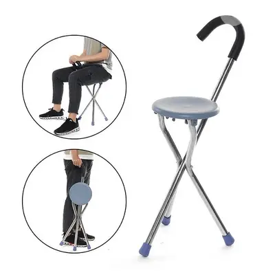 Walking Stick Tripod + seat عكازة مع مقعد
