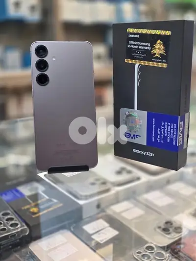 Used s25 plus 12/256 gb black shadow