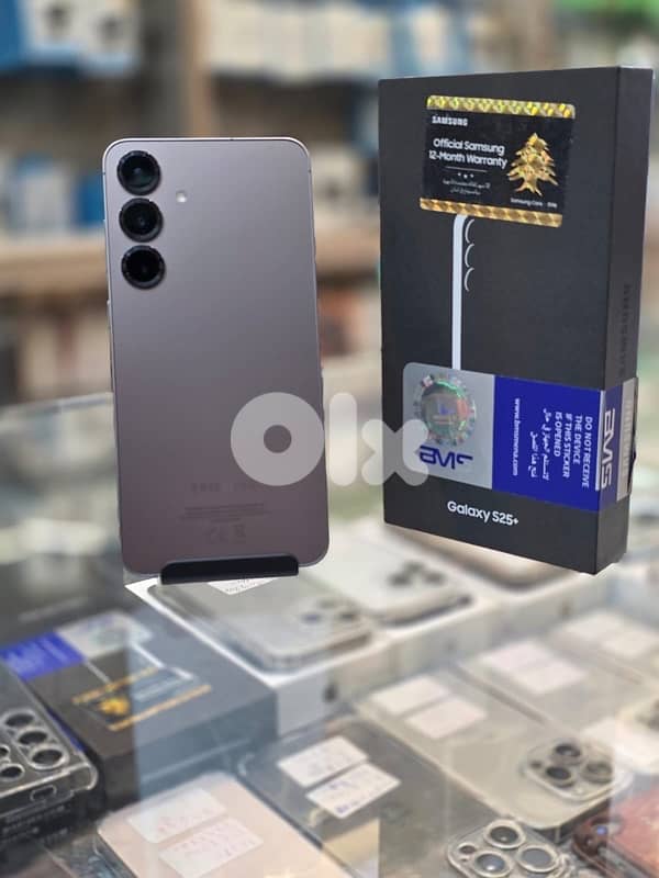 Used s25 plus 12/256 gb black shadow 0