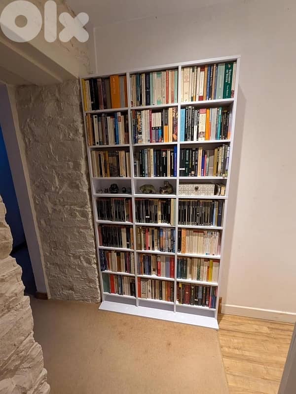 bookcase white 0