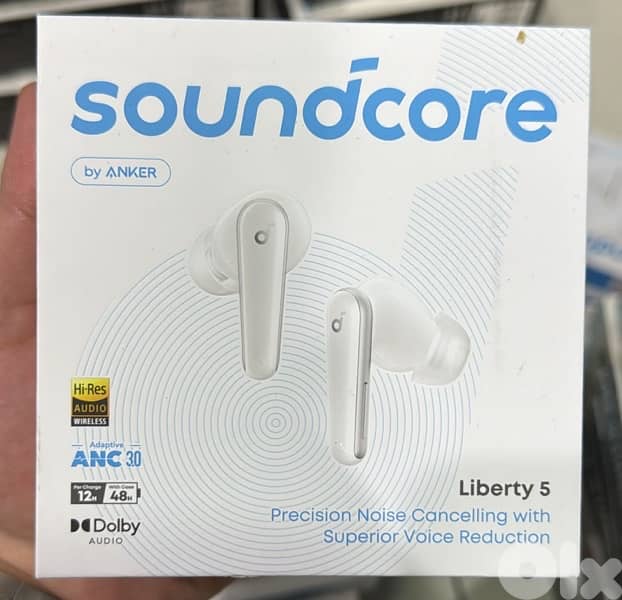 Anker Soundcore liberty 5 white 0