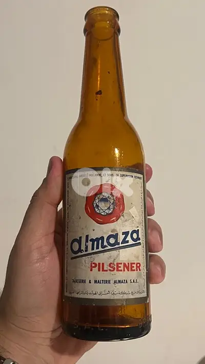 almaza vintage bottle