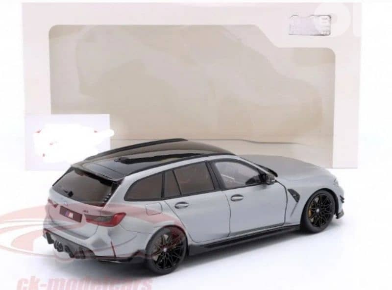 BMW M3 (G81) Competition XDrive 2024 diecast car model 1;18 4