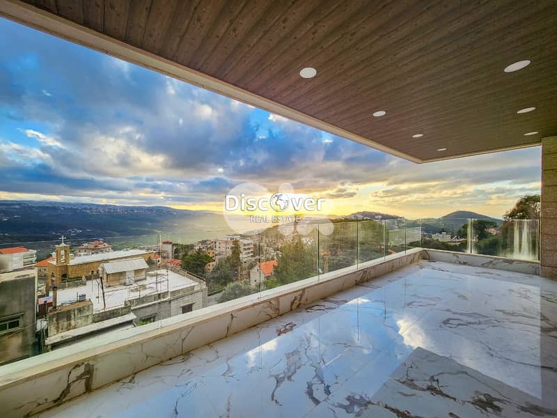 PRIME 230SQM with Stunning Views | Apartment for sale in Baabdat 0
