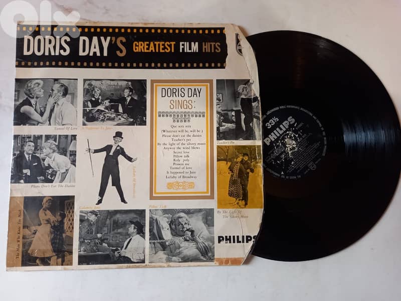 Doris Day – Doris Day's Greatest Film Hits Vinyl Compilation 0