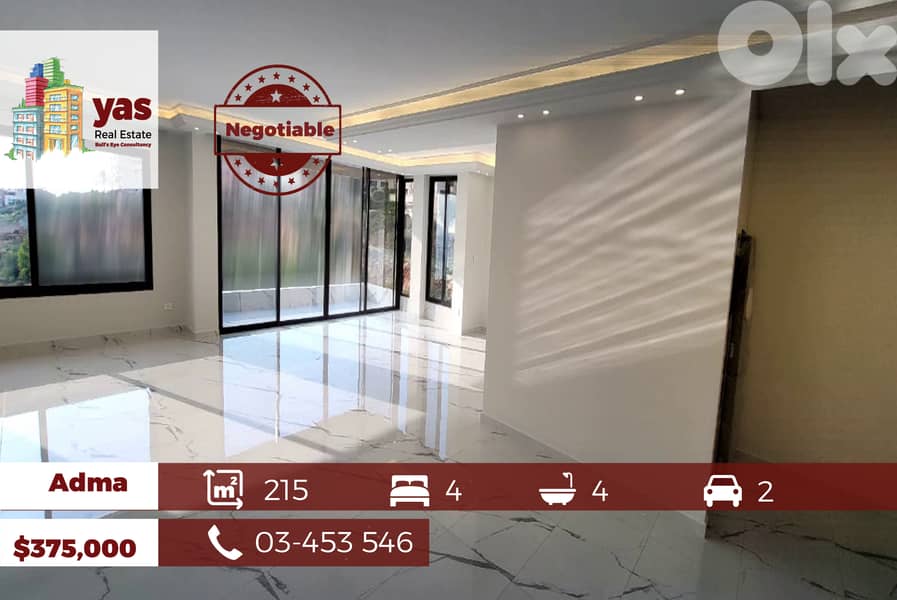 Adma 215m2 | Excellent Condition | Prime Location | View | SD | 0