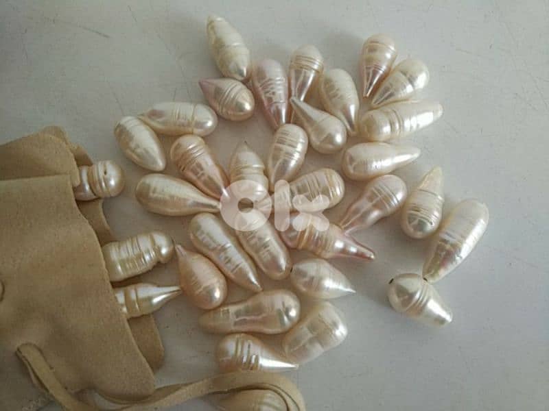 Large freshwater pearls beads 0