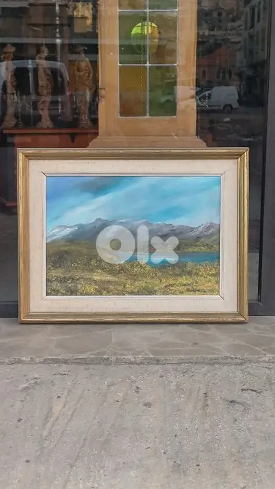 لوحة رسم زيتي اوروبية