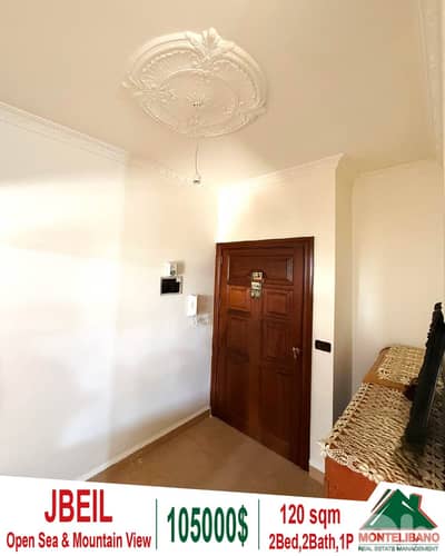 120 sqm Apartment For Sale in Jbeil (جبيل) + Open Sea & Mountain View 120 sqm Apartment For Sale in Jbeil (جبيل) + Open Sea & Mountain View