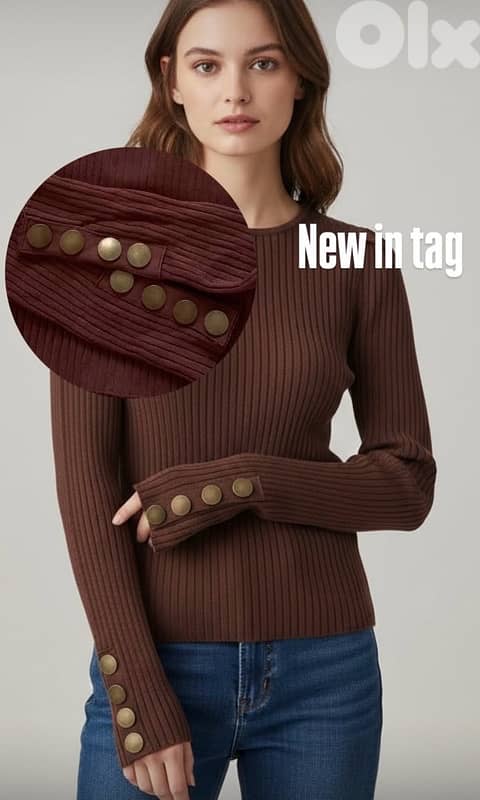 Brown Top from Sheike 0