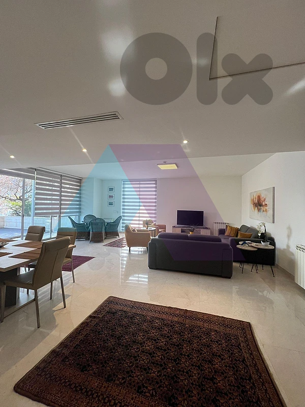 Furnished 270m2 apartment+terrace+open view 4sale in Sassine-Achrafieh
