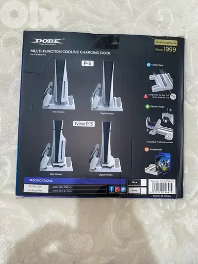 New Multi Function Cooling and Charging Dock for PS5