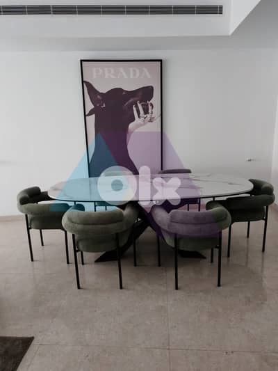 furnished 200 m2 apartment with prime location 4rent in sassine -ساسين
