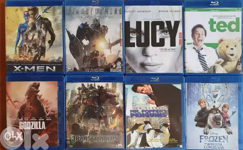 42 Blu-Ray Movie Copy 2$ each